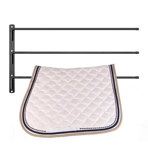 DNCG Schabrackenständer, Pferdedecken-Halter, 180 Grad ausschwenkbar, stabile Sattelpolster-Halterung, Handtuchhalter, Sattelständer, Wandmontage, Schaukelpferdedecke für Sattel, Küche, Tür, Outdoor DNCG Schabrackenständer, Pferdedecken-Halter, 180 Grad ausschwenkbar, stabile Sattelpolster-Halterung, Handtuchhalter, Sattelständer, Wandmontage, Schaukelpferdedecke für Sattel, Küche, Tür, Outdoor von DNCG