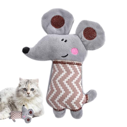 Knister-Katzenminze-Spielzeug, bissfestes Katzenminze-Spielzeug für Katzen, Katzenkissen, Katzenminze, wiederverwendbar, gefüllt, Cartoon-Katzenspielzeug für kleine, mittelgroße Katzen, Haustiere Knister-Katzenminze-Spielzeug, bissfestes Katzenminze-Spielzeug für Katzen, Katzenkissen, Katzenminze, wiederverwendbar, gefüllt, Cartoon-Katzenspielzeug für kleine, mittelgroße Katzen, Haustiere von DNCG