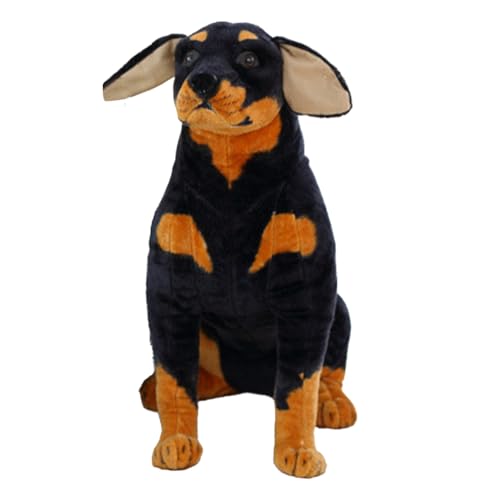 Plüschtiere für Hunde, Plüschtiere, Plüschtiere für große Hunde - Plüschhund, große realistische Hundepuppe, sicher und weich für kleine Hände und Lippen Plüschtiere für Hunde, Plüschtiere, Plüschtiere für große Hunde - Plüschhund, große realistische Hundepuppe, sicher und weich für kleine Hände und Lippen von DNCG
