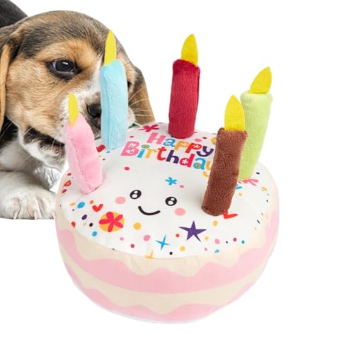 Quietschendes Plüschspielzeug für Haustiere, Quietscher aus Plüsch für Hunde | Geburtstagstorte Beißspielzeug - Hundespielzeug, Hundespielzeug, p Quietschendes Plüschspielzeug für Haustiere, Quietscher aus Plüsch für Hunde | Geburtstagstorte Beißspielzeug - Hundespielzeug, Hundespielzeug, p von DNCG