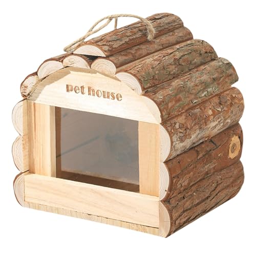 Vogelnistkasten, Vogelnest für Käfig, hängendes Vogelnest-Vogelhaus, Vogelnest-Dekoration, hölzerne Vogelnester-Hänge-Vogelhaus-Zuchtbox-Vogelkäfig für Garten, Hof Vogelnistkasten, Vogelnest für Käfig, hängendes Vogelnest-Vogelhaus, Vogelnest-Dekoration, hölzerne Vogelnester-Hänge-Vogelhaus-Zuchtbox-Vogelkäfig für Garten, Hof von DNCG