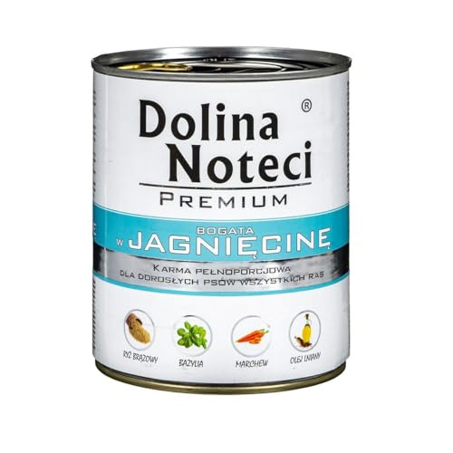 Dolina Noteci Premium ,,Hundefutter, Nassfutter reich an Lamm 800g von DOLINA NOTECI