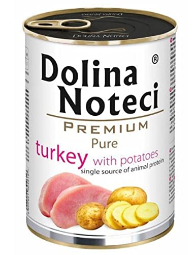 DNP Sp. z o.o. Dolina Noteci Dog Pure 800g Türkei Trockenfutter mit Kartoffeln von DOLINA NOTECI