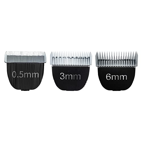 DODAER Ersatzklingen-Set, kompatibel mit Oneisall geräuscharmer Hundeschneider, Schnittlänge bis 0,5 mm/3 mm/6 mm, 3 Stück DODAER Ersatzklingen-Set, kompatibel mit Oneisall geräuscharmer Hundeschneider, Schnittlänge bis 0,5 mm/3 mm/6 mm, 3 Stück von DODAER