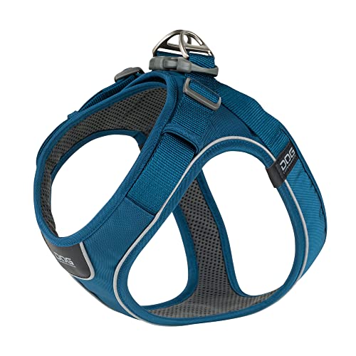 DOG Copenhagen Comfort Walk Go Hundegeschirr, Ocean Blue (Blau), Größe M von DOG Copenhagen
