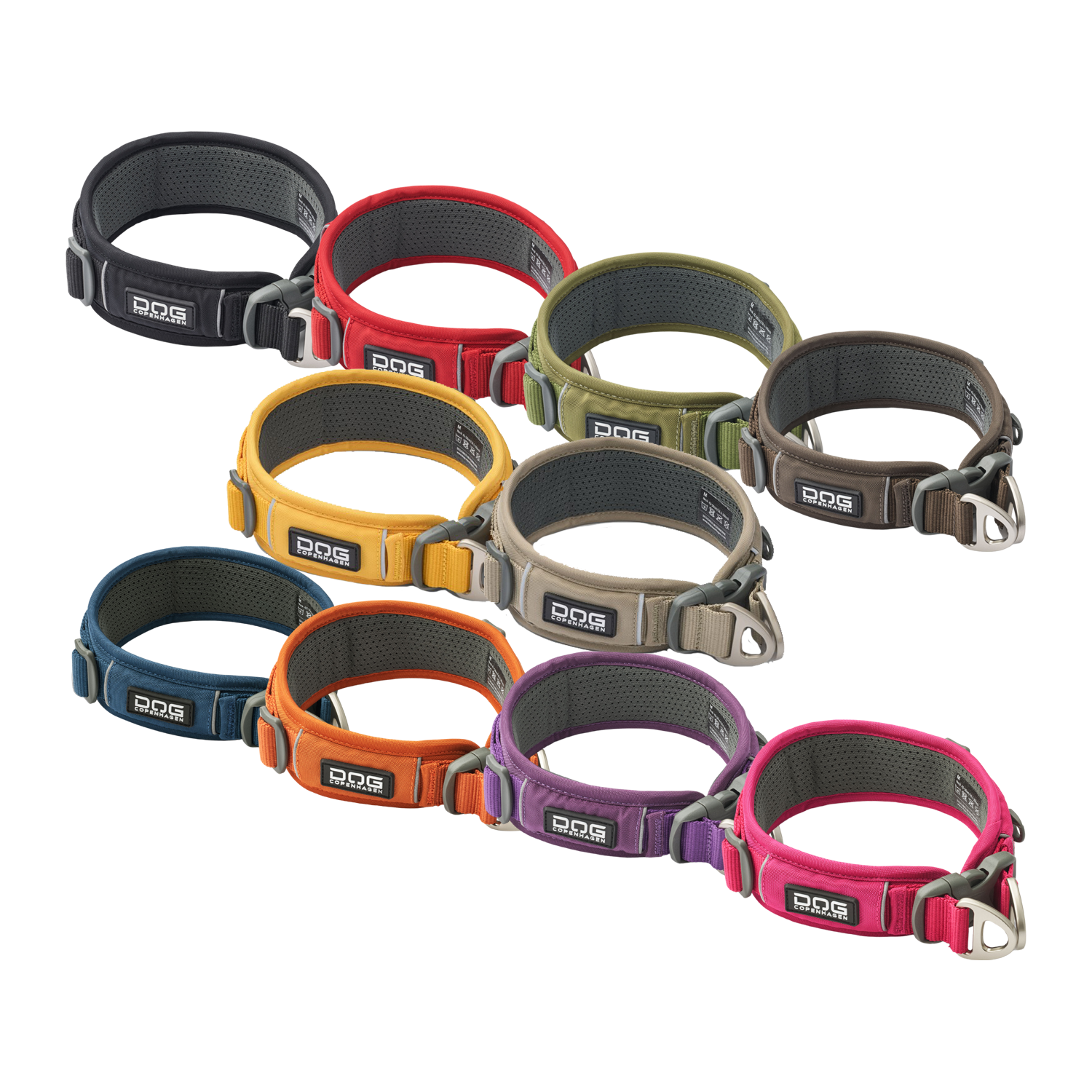 DOG Copenhagen Urban Explorer™ Halsband Orange Sun XS von DOG Copenhagen