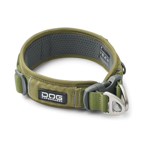 DOG Copenhagen Urban Explorer 3.0 Halsband, Hunting Green, XS von DOG Copenhagen