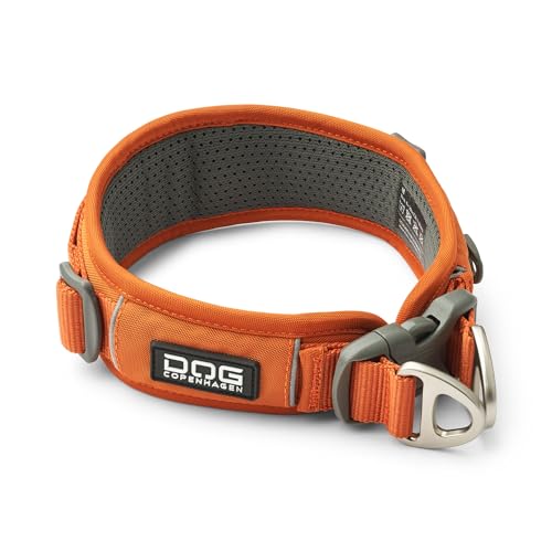 DOG Copenhagen Urban Explorer 3.0 Halsband, Orange Sun, L/XL von DOG Copenhagen