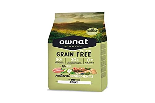Ownat Trockenfutter für Katzen, ohne Getreide, für Erwachsene, Chicken/Turkey, 3 kg von DOG Copenhagen