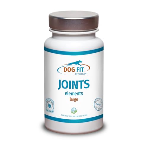 DOG FIT by PreThis® Joints Elements I Gelenkschutz & Arthrose Präparat für Hunde I Frei von Zusätzen (Large ab 25 kg) von DOG FIT by PreThis
