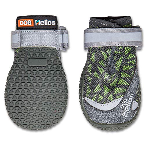 Dog Helios 'Surface' Premium Grip Performance Hundeschuhe, Größe L, Grün Dog Helios 'Surface' Premium Grip Performance Hundeschuhe, Größe L, Grün von DOG HELIOS