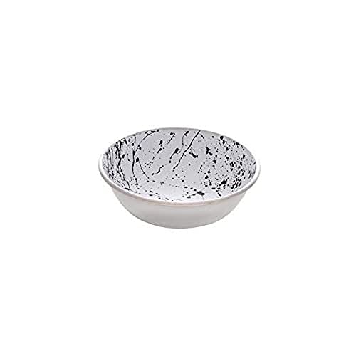 Dogit Futternapf Edelstahl rutschfest Schwarz & Weiß 350ml 100g von Dogit