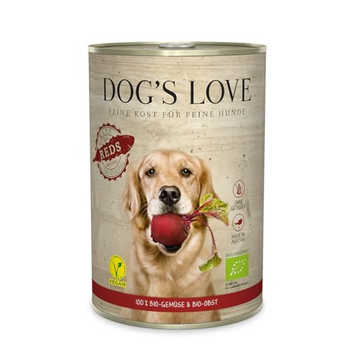 Dog's Love – Bio Reds Obst & Gemüse, 400 g von DOG'S LOVE