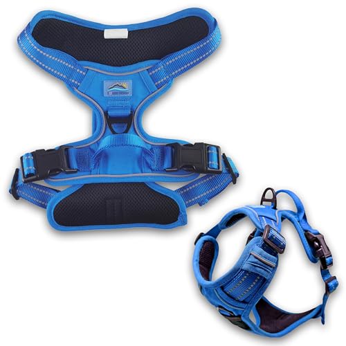 Doggie Design Venture Paw No Pull Hundegeschirr – einfach verstellbares Welpengeschirr – Anti-Zieh-Hundehalsband für Spaziergänge und Abenteuer im Freien – Bergsee, XS Doggie Design Venture Paw No Pull Hundegeschirr – einfach verstellbares Welpengeschirr – Anti-Zieh-Hundehalsband für Spaziergänge und Abenteuer im Freien – Bergsee, XS von DOGGIE DESIGN