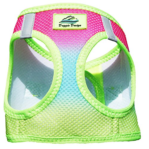 DoggieDesign American River Hundegeschirr Ombre Collection, XS, Regenbogenfarben DoggieDesign American River Hundegeschirr Ombre Collection, XS, Regenbogenfarben von DOGGIE DESIGN