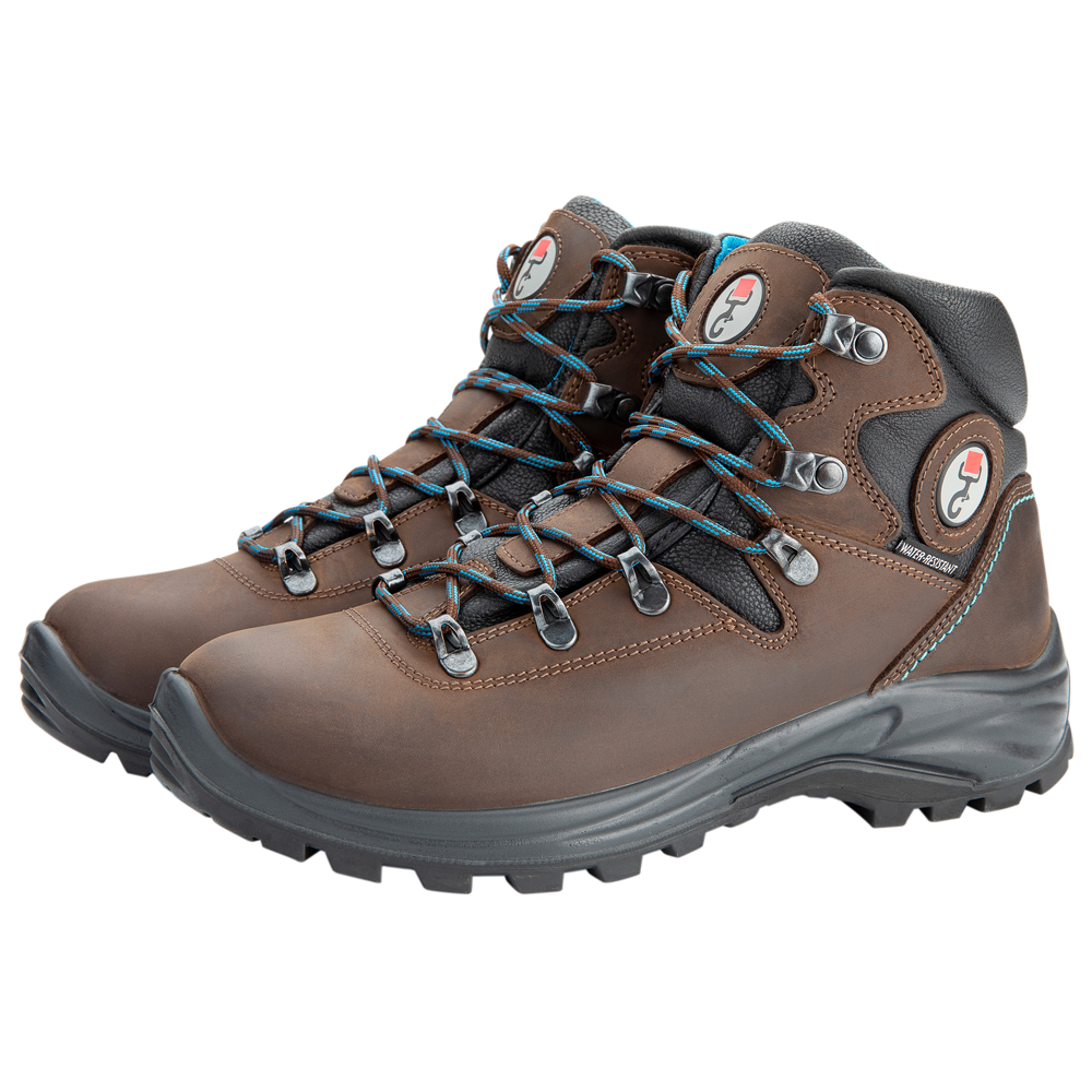 DOGGO Boots Asta braun-blau, Gr. 42 von DOGGO