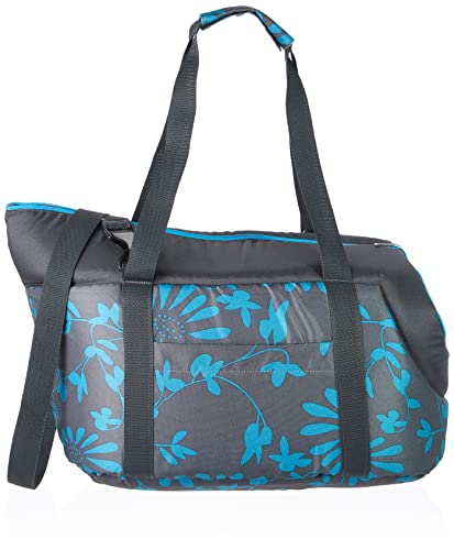 DOGGY Hobbydog TORGWK8 Hundetasche Tragetasche Katzentasche mit Blumen, Größe 32 x 30 x 50 cm, grau DOGGY Hobbydog TORGWK8 Hundetasche Tragetasche Katzentasche mit Blumen, Größe 32 x 30 x 50 cm, grau von DOGGY
