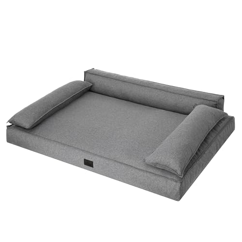 DOGGY Hundebett, Hundematratze, Hundecouch, für kleine und große Hunde, Hundekissen, Hundekorb, Haustier, Schlafplatz, Hundemöbel, Anthrazite, XL: 99x66 cm DOGGY Hundebett, Hundematratze, Hundecouch, für kleine und große Hunde, Hundekissen, Hundekorb, Haustier, Schlafplatz, Hundemöbel, Anthrazite, XL: 99x66 cm von DOGGY