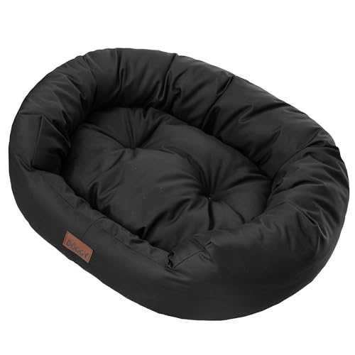DOGGY Hundebett - Hundekorb für kleine mittelgroße & große Hunde – Bequemes Haustierbett - Hundebox- Hundesofa – Hundekissen - wasserabweisend - L 75x60 cm - Schwarz DOGGY Hundebett - Hundekorb für kleine mittelgroße & große Hunde – Bequemes Haustierbett - Hundebox- Hundesofa – Hundekissen - wasserabweisend - L 75x60 cm - Schwarz von DOGGY