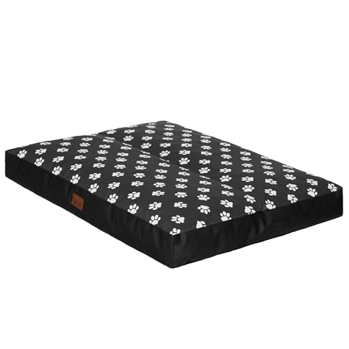 DOGGY Hundekissen flauschig Hundematte - Waschbar Hundekissen flauschig - Haustierbett Hundematratze – für mittelgroße Hunde - M 70x50 cm - Hundebett, Hundekissen, Haustierbett - Schwarzer Oxford DOGGY Hundekissen flauschig Hundematte - Waschbar Hundekissen flauschig - Haustierbett Hundematratze – für mittelgroße Hunde - M 70x50 cm - Hundebett, Hundekissen, Haustierbett - Schwarzer Oxford von DOGGY