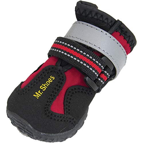 Doggy Protect Paws Hundeschuhe T6, 4-teilig, 1 Stück von DOGGY