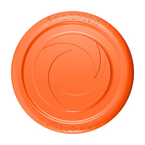 Frisbee für Hunde, Hundespielzeug, Gummi, Soft-Disc, interaktive Outdoor-Spielzeug, Hundeerziehung, Flying Disc, Soft, 24 cm, Orange Frisbee für Hunde, Hundespielzeug, Gummi, Soft-Disc, interaktive Outdoor-Spielzeug, Hundeerziehung, Flying Disc, Soft, 24 cm, Orange von DOGGY
