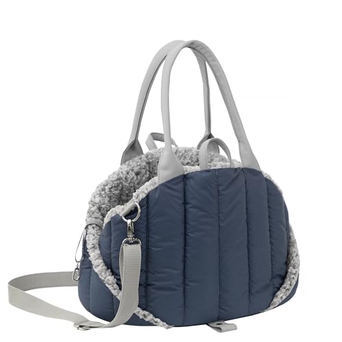 Hundetasche, Tragetuch, Tragetasche, Haustier, Transporttasche, Höhenverstellbar, Hundezubehör, Transportbox, Reise, 38x24x28 cm, Marineblau Hundetasche, Tragetuch, Tragetasche, Haustier, Transporttasche, Höhenverstellbar, Hundezubehör, Transportbox, Reise, 38x24x28 cm, Marineblau von DOGGY