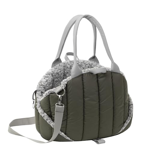 Hundetasche, Tragetuch, Tragetasche, Haustier, Transporttasche, Höhenverstellbar, Hundezubehör, Transportbox, Reise, 38x24x28 cm, Oliv Hundetasche, Tragetuch, Tragetasche, Haustier, Transporttasche, Höhenverstellbar, Hundezubehör, Transportbox, Reise, 38x24x28 cm, Oliv von DOGGY