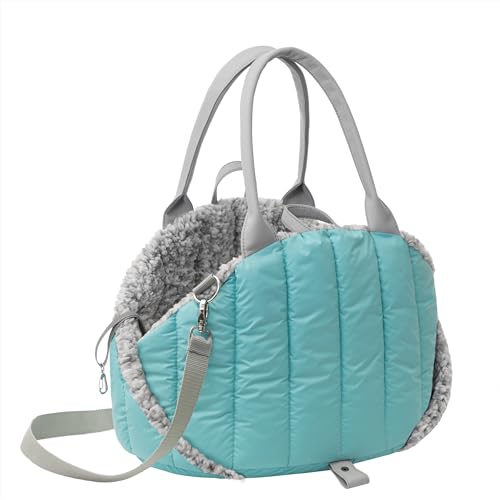 Hundetasche, Tragetuch, Tragetasche, Haustier, Transporttasche, Höhenverstellbar, Hundezubehör, Transportbox, Reise, 38x24x28 cm, Türkis Hundetasche, Tragetuch, Tragetasche, Haustier, Transporttasche, Höhenverstellbar, Hundezubehör, Transportbox, Reise, 38x24x28 cm, Türkis von DOGGY