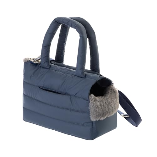 Transporttasche für Hunde und Katzen - Tasche für unterwegs, Dog Carrier -Schultertasche für Haustiere mit Gummiband mit Karabiner,bis 8 kg, dunkelblau Transporttasche für Hunde und Katzen - Tasche für unterwegs, Dog Carrier -Schultertasche für Haustiere mit Gummiband mit Karabiner,bis 8 kg, dunkelblau von DOGGY