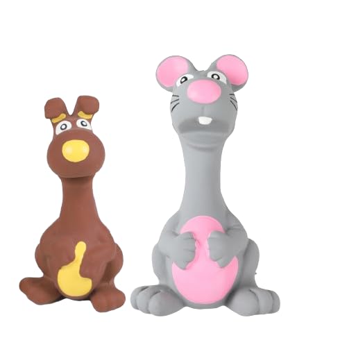 DOGI Hundespielzeug mit Sound aus Latex, Maus, Höhe 15 cm, 2 DOGI Hundespielzeug mit Sound aus Latex, Maus, Höhe 15 cm, 2 von DOGI