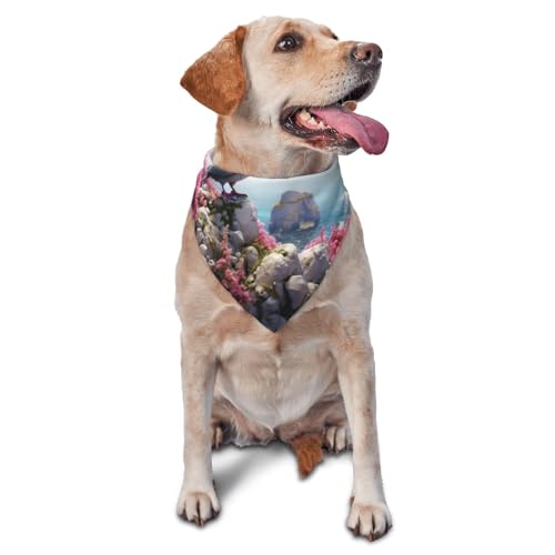 Birds on the Stone Hundehalstücher & Haustierschals – Stilvolle und bequeme Hundeschals für kleine, mittelgroße und große Hunde von DOGJTYUEH