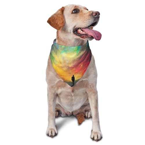 Brilliant Aurora Hundehalstücher & Haustier-Schals – stilvolle und bequeme Hundeschals für kleine, mittelgroße und große Hunde Brilliant Aurora Hundehalstücher & Haustier-Schals – stilvolle und bequeme Hundeschals für kleine, mittelgroße und große Hunde von DOGJTYUEH