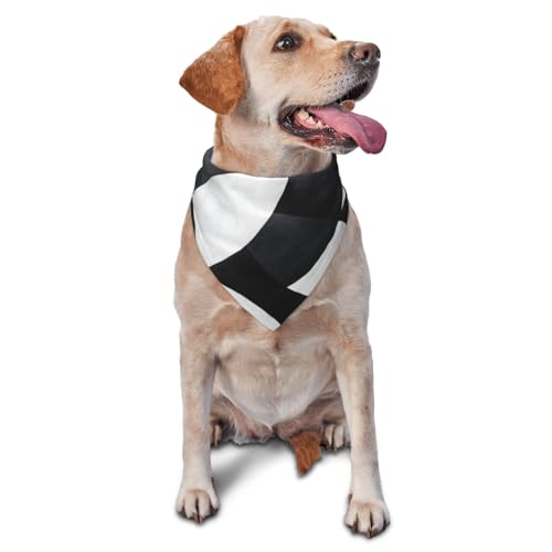 Hundehalstücher & Haustier-Schals mit schwarz-weißem Muster – stilvolle und bequeme Hundeschals für kleine, mittelgroße und große Hunde Hundehalstücher & Haustier-Schals mit schwarz-weißem Muster – stilvolle und bequeme Hundeschals für kleine, mittelgroße und große Hunde von DOGJTYUEH