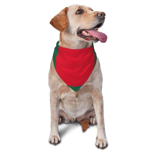 Hundehalstücher & Haustierschals Flagge von Bangladesch – stilvolle und bequeme Hundeschals für kleine, mittelgroße und große Hunde von DOGJTYUEH