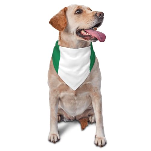 Hundehalstücher und Haustierschals mit Flagge von Nigeria, stilvolle und bequeme Hundehalstücher für kleine, mittelgroße und große Hunde Hundehalstücher und Haustierschals mit Flagge von Nigeria, stilvolle und bequeme Hundehalstücher für kleine, mittelgroße und große Hunde von DOGJTYUEH