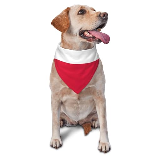 Hundehalstücher und Haustierschals mit polnischer Flagge, stilvolle und bequeme Hundehalstücher für kleine, mittelgroße und große Hunde Hundehalstücher und Haustierschals mit polnischer Flagge, stilvolle und bequeme Hundehalstücher für kleine, mittelgroße und große Hunde von DOGJTYUEH