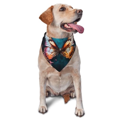 Schöne Schmetterlings-Hundehalstücher und Haustier-Schals – stilvolle und bequeme Hundeschals für kleine, mittelgroße und große Hunde Schöne Schmetterlings-Hundehalstücher und Haustier-Schals – stilvolle und bequeme Hundeschals für kleine, mittelgroße und große Hunde von DOGJTYUEH