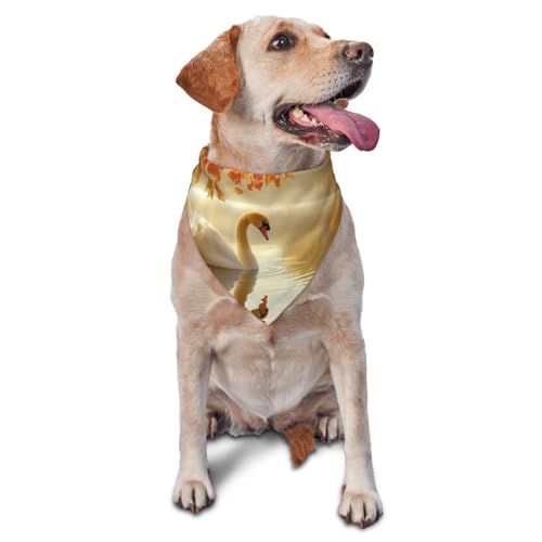 Schwimmender Schwan Hundehalstücher & Haustier-Schals – stilvolle und bequeme Hundeschals für kleine, mittelgroße und große Hunde Schwimmender Schwan Hundehalstücher & Haustier-Schals – stilvolle und bequeme Hundeschals für kleine, mittelgroße und große Hunde von DOGJTYUEH