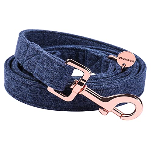 DOGWONG Hundeleine Tiefblaue Haustierleine für Mädchen oder Jungen, Bequeme verstellbare Hundeleine für kleine mittelgroße Hunde DOGWONG Hundeleine Tiefblaue Haustierleine für Mädchen oder Jungen, Bequeme verstellbare Hundeleine für kleine mittelgroße Hunde von DOGWONG