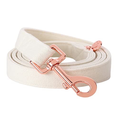 DOGWONG Hundeleine weiß Haustierleine für Mädchen oder Jungen, Bequeme verstellbare Hundeleine für kleine mittelgroße Hunde DOGWONG Hundeleine weiß Haustierleine für Mädchen oder Jungen, Bequeme verstellbare Hundeleine für kleine mittelgroße Hunde von DOGWONG