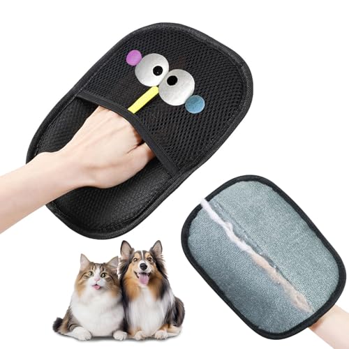 DOINEUFL Fellmagnet Handschuh, Wiederverwendbarer Pet Hair Remover, Tierhaarentferner für Hunde und Katzen, Fell Magnet Handschuh zum Entfernen von Tierhaaren auf Kleidung, Sofa DOINEUFL Fellmagnet Handschuh, Wiederverwendbarer Pet Hair Remover, Tierhaarentferner für Hunde und Katzen, Fell Magnet Handschuh zum Entfernen von Tierhaaren auf Kleidung, Sofa von DOINEUFL