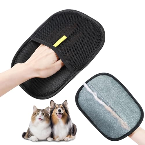 DOINEUFL Fellmagnet Handschuh, Wiederverwendbarer Pet Hair Remover & Tierhaarentferner für Hunde und Katzen, Fell Magnet Handschuh zum Entfernen von Tierhaaren auf Kleidung, Sofa DOINEUFL Fellmagnet Handschuh, Wiederverwendbarer Pet Hair Remover & Tierhaarentferner für Hunde und Katzen, Fell Magnet Handschuh zum Entfernen von Tierhaaren auf Kleidung, Sofa von DOINEUFL