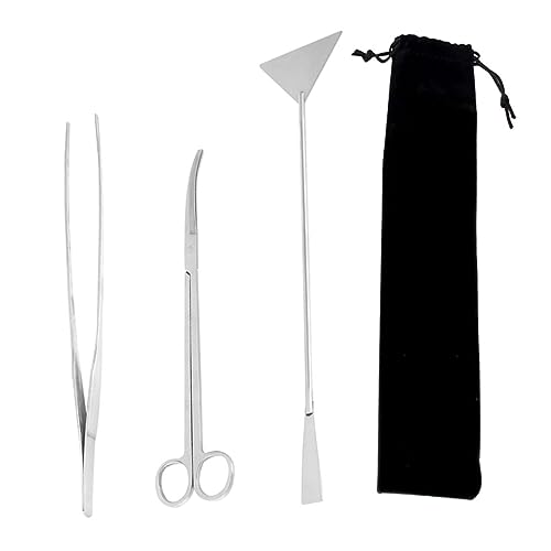 DOITOOL 1 Satz Aquatische Werkzeuge Trim verbandsschere Fish Tank Cleaning Tools waterplants evelierscheere Werkzeug für Wasserpflanzen Aquariumreinigungsmittel Rostfreier Stahl Silver DOITOOL 1 Satz Aquatische Werkzeuge Trim verbandsschere Fish Tank Cleaning Tools waterplants evelierscheere Werkzeug für Wasserpflanzen Aquariumreinigungsmittel Rostfreier Stahl Silver von DOITOOL