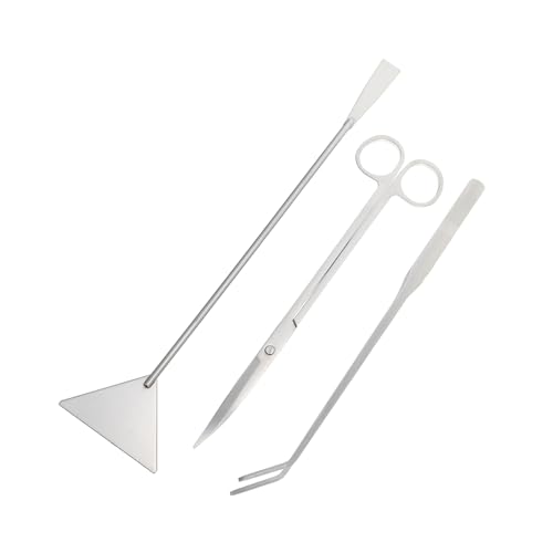 DOITOOL 1 Satz Aquatische Werkzeuge Wasserpflanzenspatel Pinzette aus Metall Zubehör für Aquarien Metallschere Tragbare Aquarienschaufel rostfreier Aquarienschaber Anlage Waschmittel DOITOOL 1 Satz Aquatische Werkzeuge Wasserpflanzenspatel Pinzette aus Metall Zubehör für Aquarien Metallschere Tragbare Aquarienschaufel rostfreier Aquarienschaber Anlage Waschmittel von DOITOOL