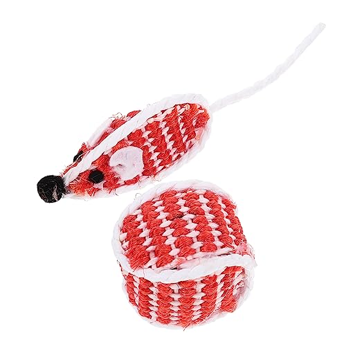 DOITOOL 1satz Katzenspielzeug Interaktive Für Katzen Weiches Und Tragbares Kauspielzeug Spaß Für Katzen Und Kätzchen Fördert Bewegung Und Zahnpflege Für Drinnen Und Draußen DOITOOL 1satz Katzenspielzeug Interaktive Für Katzen Weiches Und Tragbares Kauspielzeug Spaß Für Katzen Und Kätzchen Fördert Bewegung Und Zahnpflege Für Drinnen Und Draußen von DOITOOL