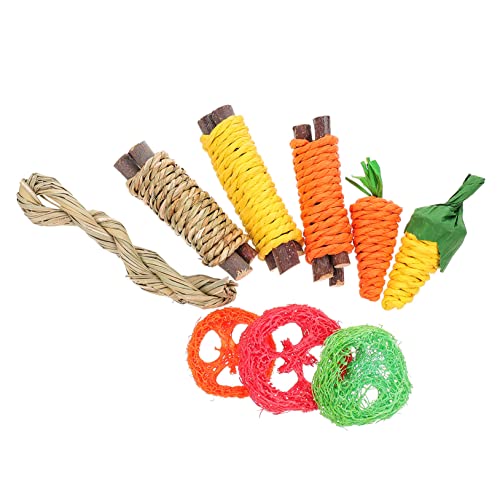 DOITOOL 1 Satz Hamster-Spielzeug Kleine Haustierspielzeuge Kleintierspielzeug Kauspielzeug Papagei Beißt Spielzeug Beißspielzeug Für Welpen Hühnerspielzeug Hölzern Suite Plüsch Hund DOITOOL 1 Satz Hamster-Spielzeug Kleine Haustierspielzeuge Kleintierspielzeug Kauspielzeug Papagei Beißt Spielzeug Beißspielzeug Für Welpen Hühnerspielzeug Hölzern Suite Plüsch Hund von DOITOOL