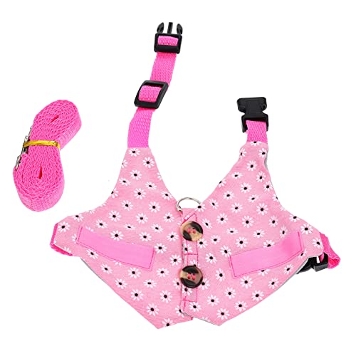 DOITOOL 1 Satz Hasenkleidung Cosplay-Kleid Hasenweste Und Leine Welpengeschirr Kleines Hundekostü Katze Geschirr Tuch Kaninchenkostü Hamster Reiseweste Reisen Draussen Baumwolle Reisekit DOITOOL 1 Satz Hasenkleidung Cosplay-Kleid Hasenweste Und Leine Welpengeschirr Kleines Hundekostü Katze Geschirr Tuch Kaninchenkostü Hamster Reiseweste Reisen Draussen Baumwolle Reisekit von DOITOOL