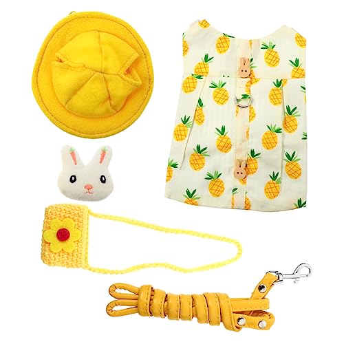DOITOOL 1 Satz Hasenkleidung Kostüme Für Kaninchen Hasenleine Frettchengeschirr Meerschweinchen Kostü Hasengeschirr Kostü Für Meerschweinchen Die Katze Kaninchen-Anzug Baumwolle DOITOOL 1 Satz Hasenkleidung Kostüme Für Kaninchen Hasenleine Frettchengeschirr Meerschweinchen Kostü Hasengeschirr Kostü Für Meerschweinchen Die Katze Kaninchen-Anzug Baumwolle von DOITOOL