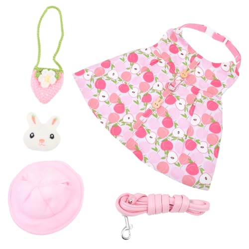DOITOOL 1satz Bunny Geschirr Mit Süßem Outfit Tragegeschirr Und Für Kleine Haustiere Wie Kaninchen Trocken Und Atmungsaktiv DOITOOL 1satz Bunny Geschirr Mit Süßem Outfit Tragegeschirr Und Für Kleine Haustiere Wie Kaninchen Trocken Und Atmungsaktiv von DOITOOL